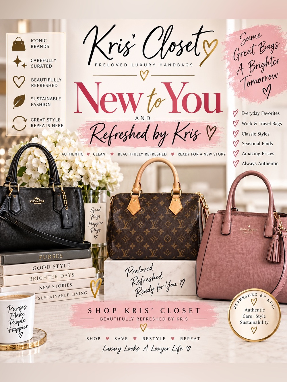 👜 NEW TO YOU • REFRESHED BY KRIS 👜